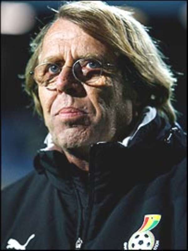 Le Roy faces the axe as Black Stars coach